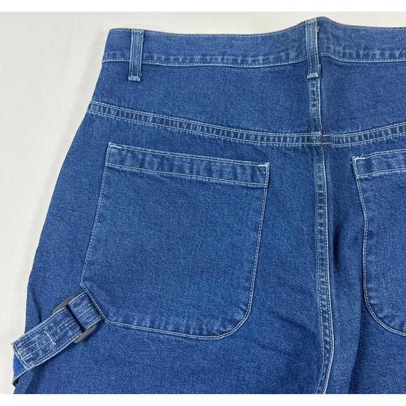 Levis L2 Hammer Loop Carpenter Loose Jeans Mens 36x30 Blue Retro Y2K Deadstock - Picture 10 of 10